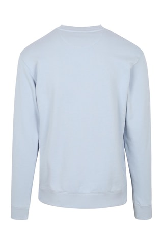 Sweat regular en coton biologique - Bleu clair