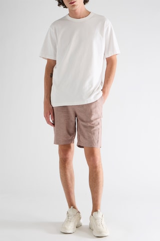Short en lin - Vieux rose
