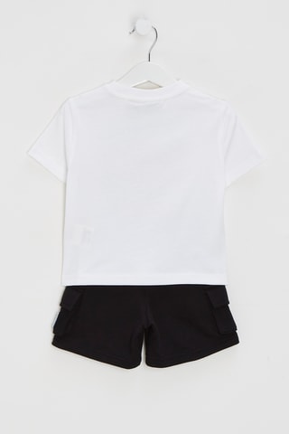 T-shirt et short - Blanc et noir