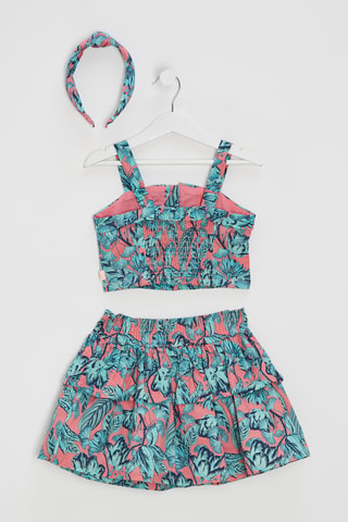 Ensemble 3 pièces - Rose et bleu