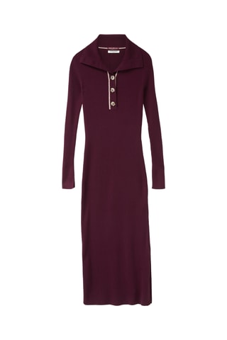 Robe pull - Bordeaux