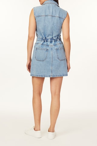 Robe chemise en jean - Bleu clair