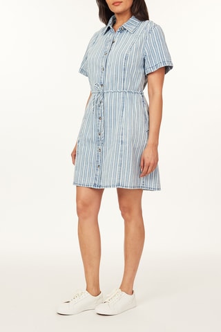 Robe chemise - Bleu