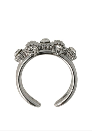 Bague - Plaqué or blanc