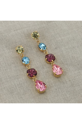 Boucles d'oreilles dorées à l'or jaune