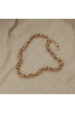 Collier doré à l'or jaune
