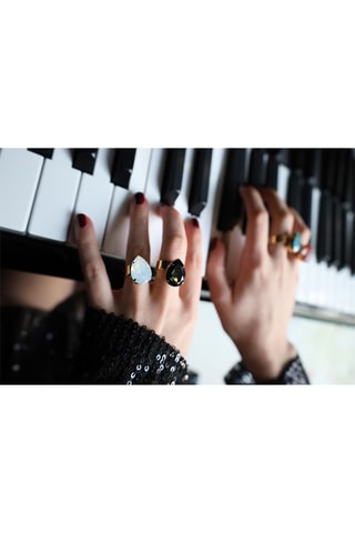 Bague - Plaqué or jaune