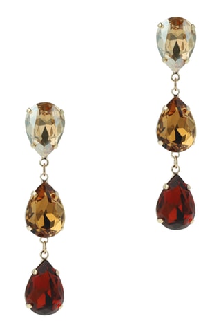 Boucles d'oreilles dorées à l'or jaune
