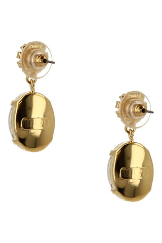 Brincos com cristais Swarovski - Folheado a ouro amarelo