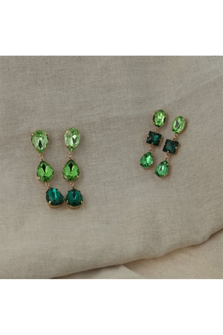 Boucles d'oreilles dorées à l'or jaune
