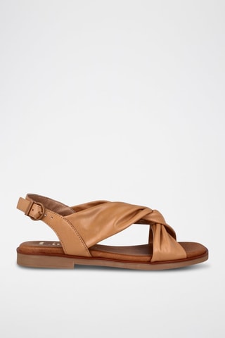 Leren Sandalen Corfu - Camel