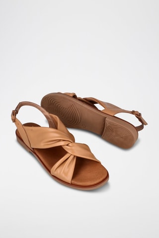 Leren Sandalen Corfu - Camel