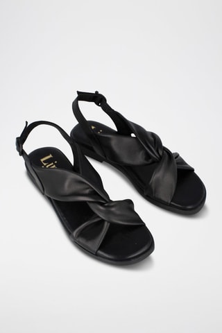 Leren Sandalen Corfu - Zwart
