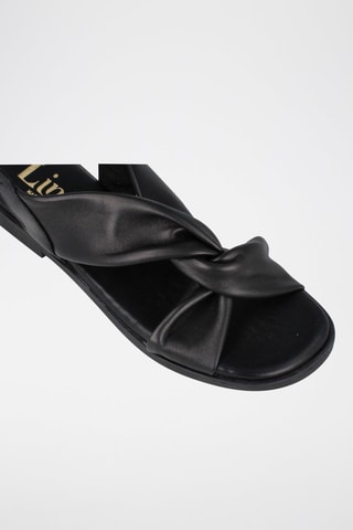 Leren Sandalen Corfu - Zwart