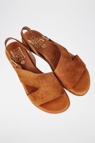 Nubuck Sandalen Menorca - Camel