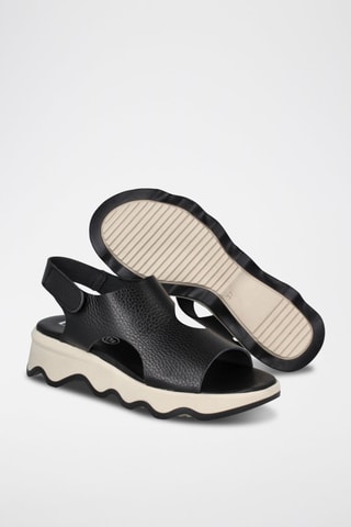 Sandales en cuir Marea - Noir