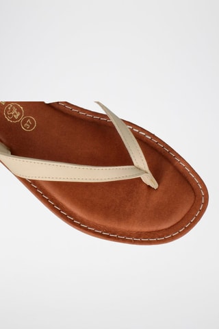 Leren Sandalen Lanka - Beige