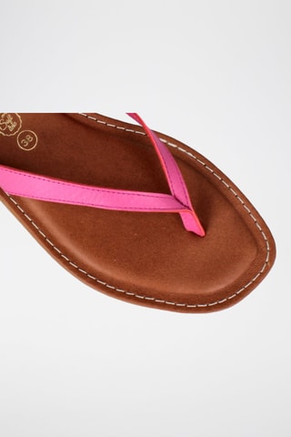 Leren Sandalen Lanka - Fuchsia