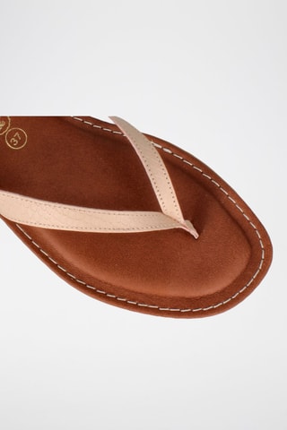 Sandales en cuir Lanka - Nude