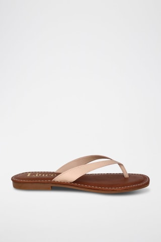 Sandales en cuir Lanka - Ecru
