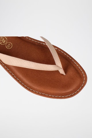 Sandales en cuir Lanka - Ecru