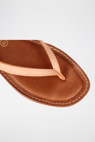 Leren Sandalen Lanka - Goudkleurig
