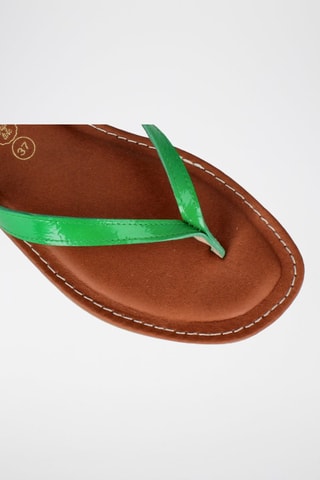 Sandales en cuir Lanka - Vert clair