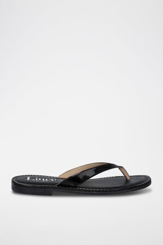 Sandales en cuir Lanka - Noir