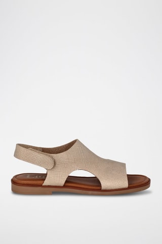 Leren Sandalen Aruba - Lichtbruin