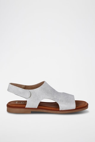 Sandales en cuir Aruba - Gris