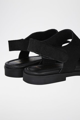 Nubuck Sandalen Aruba - Zwart