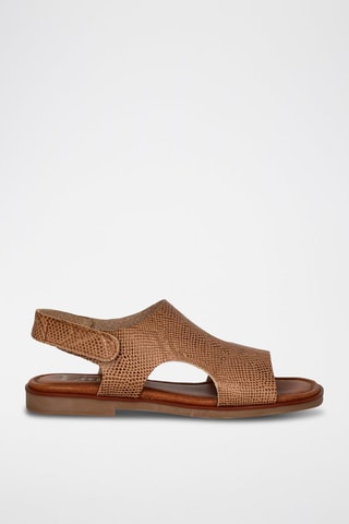 Sandales en cuir Aruba - Marron
