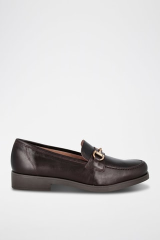 Leren Mocassins Clara - Bruin