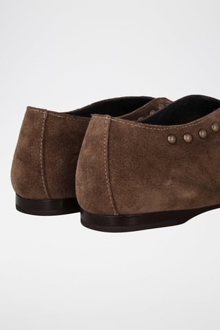Nubuck Mocassins - Taupe