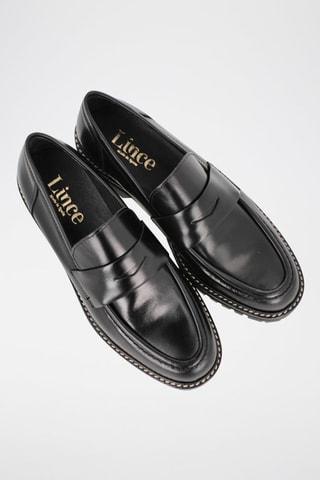 Leren Mocassins - Zwart