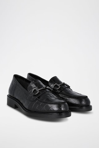 Leren Mocassins - Zwart