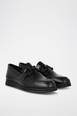 Leren Mocassins - Zwart
