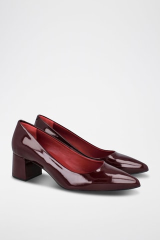 Lakleren Pumps Teresa - Bruin