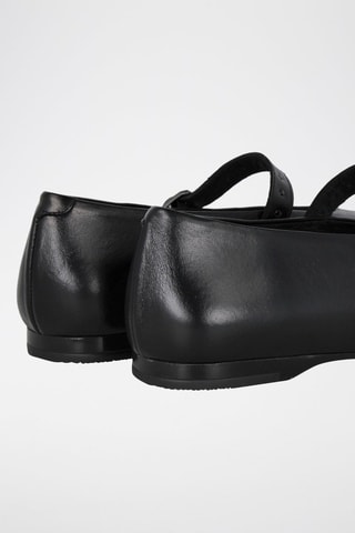 Leren Mary Janes - Zwart