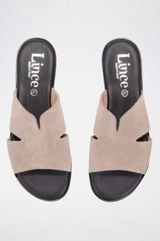 Nubuck Muiltjes Menorca - Lichtgrijs
