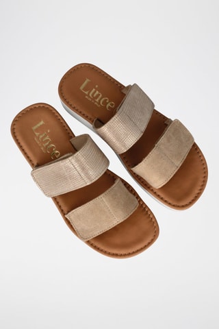 Leren Muiltjes Tokio - Beige