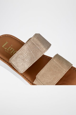 Leren Muiltjes Tokio - Beige