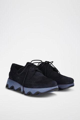 Nubuck Sneakers - Marineblauw
