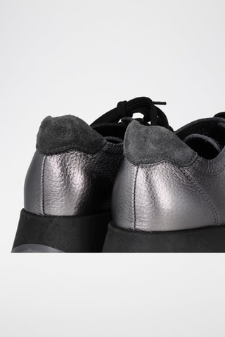 Leren Sneakers - Grijs
