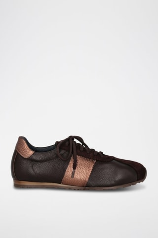 Leren Sneakers - Bruin