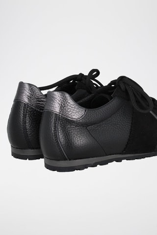 Leren Sneakers - Zwart