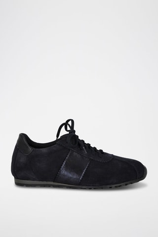 Nubuck Sneakers Jade - Zwart