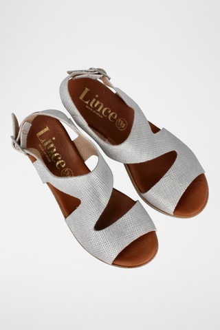 Leren Sandalen met Hak Carre - Wit