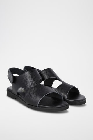 Sandales en cuir Bugui - Noir