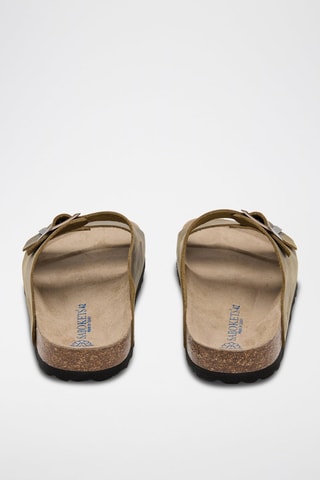 Ciabatte in pelle - Kaki